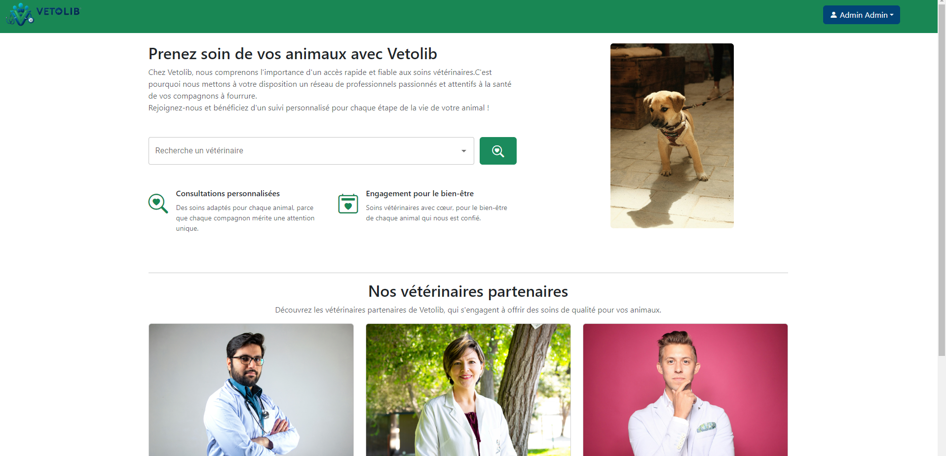 Vetolib Project
